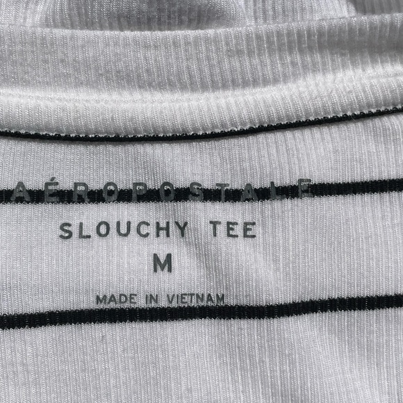 NWOT Slouchy Cropped Long Sleeve Tee - Picture 6 of 6